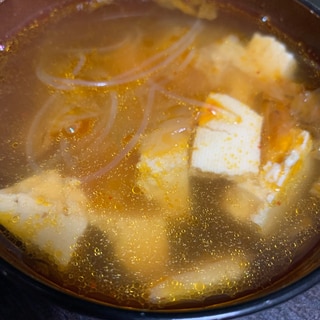 チゲ風中華スープ
